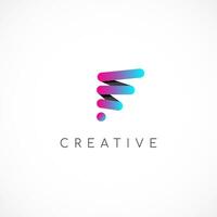 abstracte moderne swirl logo ontwerpconcept. vector illustratie