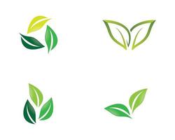 ecologie logo set vector