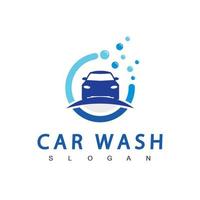 car wash logo ontwerpsjabloon vector