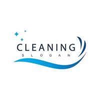 ontwerpsjabloon voor schoonmaakservice-logo vector