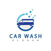 car wash logo ontwerpsjabloon vector