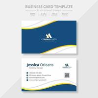 elegante professionele visitekaartjesjabloon vector