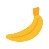 bananen plat veelkleurig pictogram vector