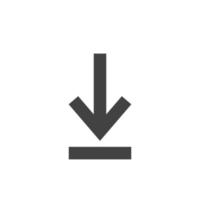 glyph zwart pictogram downloaden vector