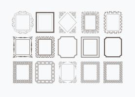Decoratieve Vector Frames