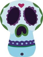 halloween masker in cartoon stijl vectorillustratie vector