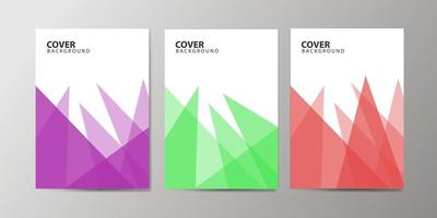 covers met minimaal ontwerp. coole geometrische achtergronden voor uw ontwerp. toepasbaar voor banners, plakkaten, posters, flyers etc. eps10 vector