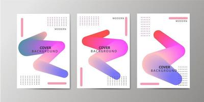 covers met minimaal ontwerp. coole geometrische achtergronden voor uw ontwerp. toepasbaar voor banners, plakkaten, posters, flyers etc. eps10 vector