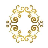 vector damast vintage barokke scroll ornament swirl. Victoriaanse monogram heraldische schild swirl.retro bloemen blad patroon grens gebladerte antieke acanthus kalligrafie gegraveerde tatoeage. tegel decor element