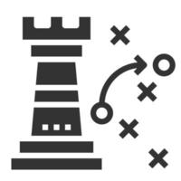 tactische pictogram vectorillustratie, business vector