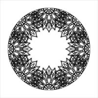 handgetekende mandala. decoratie in etnische oosterse doodle sieraad. vector