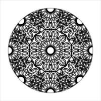 handgetekende mandala. decoratie in etnische oosterse doodle sieraad. vector