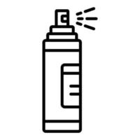 pepperspray pictogramstijl vector