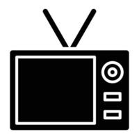 tv-pictogramstijl vector