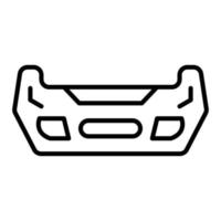 bumper pictogramstijl vector