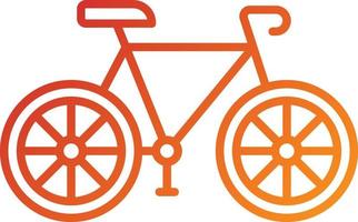 pictogramstijl fietsen vector