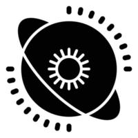 supernova-pictogramstijl vector