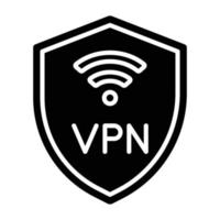 VPN-pictogramstijl vector