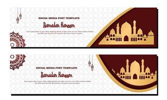 Arabische elegante luxe sier islamitische achtergrond met islamitisch patroon decoratief ornament premium vector