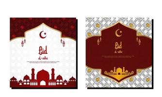 Arabische elegante luxe sier islamitische achtergrond met islamitisch patroon decoratief ornament premium vector