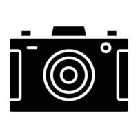 geavanceerde camerapictogramstijl vector