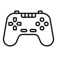 pictogramstijl gameconsole vector