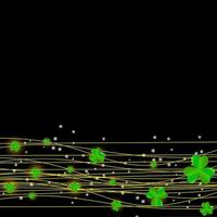 heilige patricks dag achtergrond vectorillustratie vector