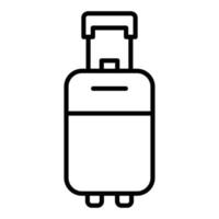 bagage pictogramstijl vector