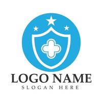 schild logo ontwerp vector, schild embleem logo sjabloon, logosymbol icon-vector vector