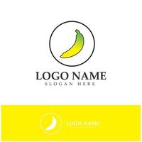 banaan fruit logo pictogram ontwerp vector