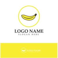 banaan fruit logo pictogram ontwerp vector