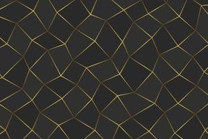 gouden geometrische abstracte patroon. vector