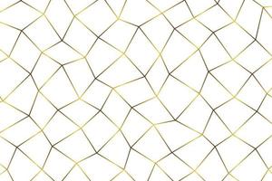 gouden geometrische abstracte patroon. vector