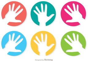 Helpende Hand Icon Vector Pack