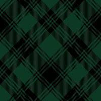 klassiek geruit patroon in groen en zwart. tartan geruit patroon voor deken, rok, shirt, tafelkleed en ander textiel textielontwerp vector