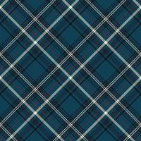 Schotse tartan plaid met vierkant patroon. naadloos getextureerd in blauw, wit, zwart en rood voor stofontwerp vector