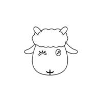 schapen vector element illustratie ontwerp