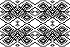 zwart-wit geometrisch patroonontwerp vector