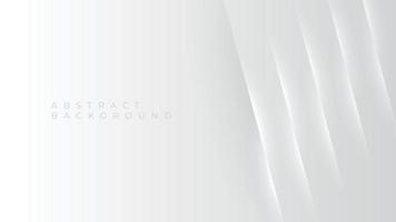 abstracte futuristische witte en grijze achtergrond met lichte lijn. licht zilveren achtergrond. vector illustratie