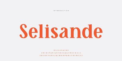 elegante bruiloft lettertype pro vector, luxe koninklijke abstracte minimale moderne lettertype vector