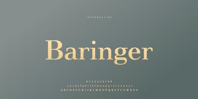 elegante bruiloft lettertype pro vector, luxe koninklijke abstracte minimale moderne lettertype vector