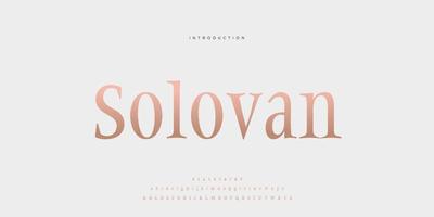 elegante bruiloft lettertype pro vector, luxe koninklijke abstracte minimale moderne lettertype vector