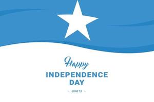 onafhankelijkheidsdag somalië vector