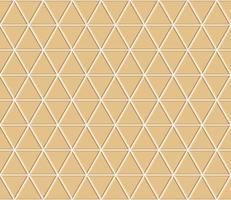 abstract naadloos driehoekspatroon. licht oranje keramische vloertegels. ontwerp geometrische mozaïektextuur voor de decoratie van de keukenkamer, vectorillustratie