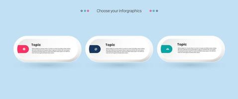 stappen of opties van infographic procesgrafiek met blauwe en gele panelen. infographic sjabloon met 6 opties of stappen, zakelijke sjabloon voor presentatie-objecten vector