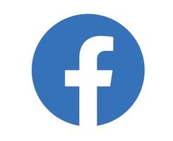 facebook sociale media logo abstract symbool ontwerp vectorillustratie vector