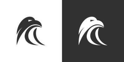 Falcon logo sjabloon pictogram vector illustratie ontwerp.