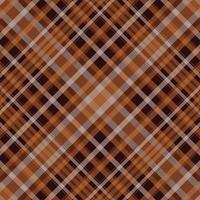 tartan geruit patroon met textuur en warme kleur. vectorillustratie. vector