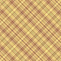 tartan geruit patroon met textuur en warme kleur. vector