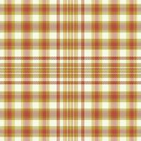 tartan geruit patroon met textuur en warme kleur. vector